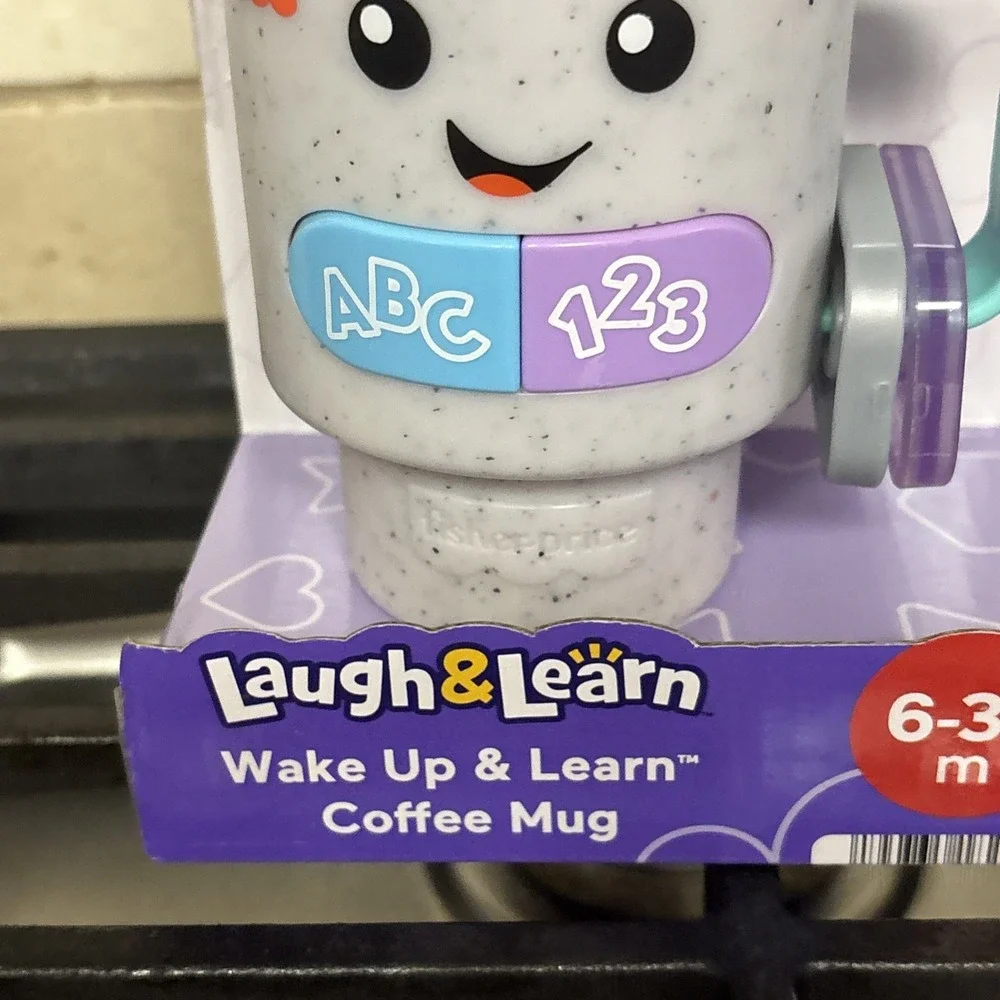 Brand New Fisher-price Laugh And Learn Wake Up & Learn Coffee Mug